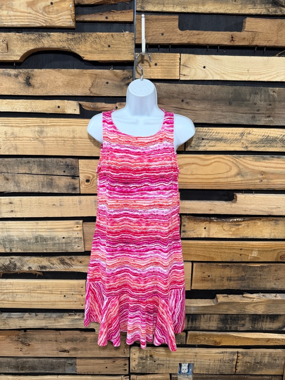 Tommy Bahama High Neck Spa
Dress Paradise Coral Size M UPF 50 w Pockets